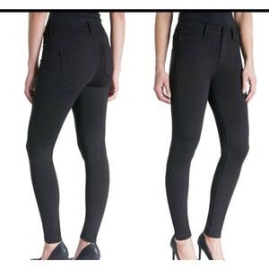Liverpool Jeans Co black Madonna Legging Jeans Skinny Mid Rise Stretch sz 12/31